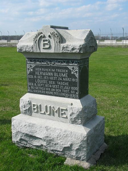 Blume St. Johannes Cemetery OHare
