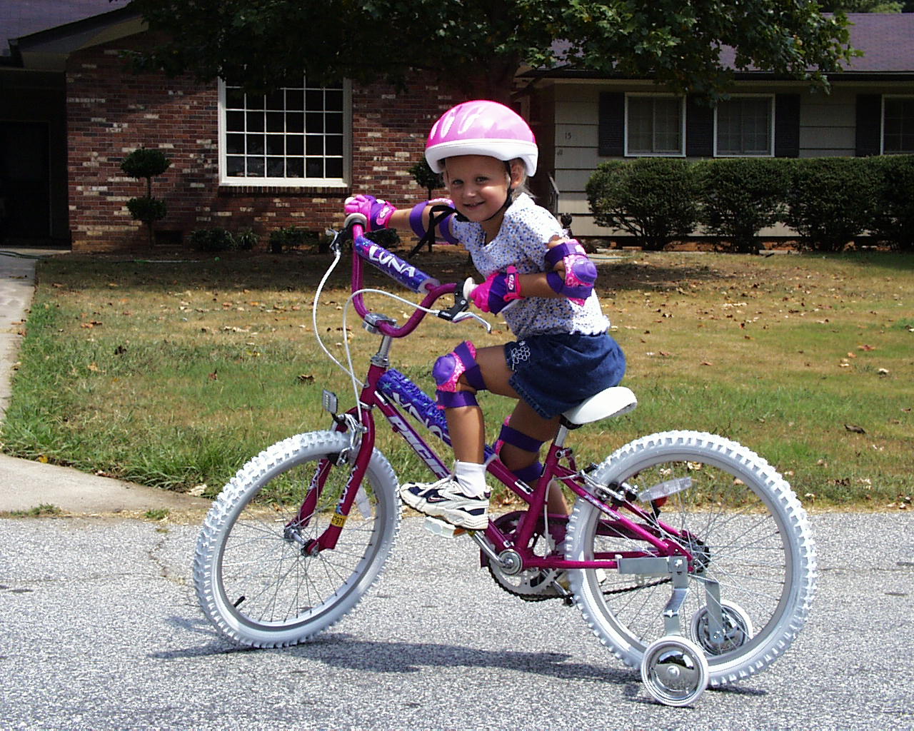 Ridin the Big Girl Bike