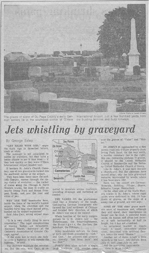 St. Johannes article Sept. 1976