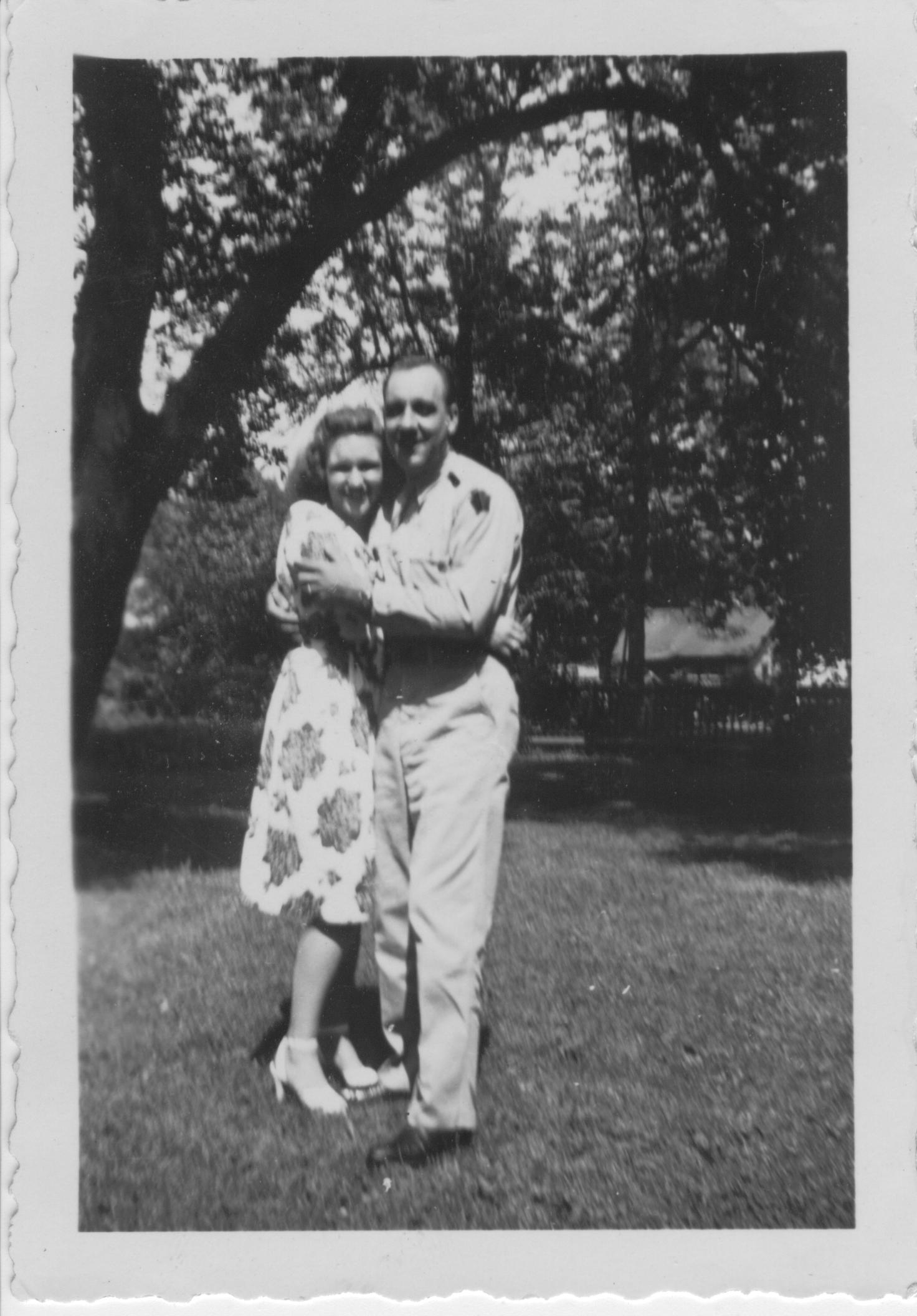 Grandpa and Grandma Blume