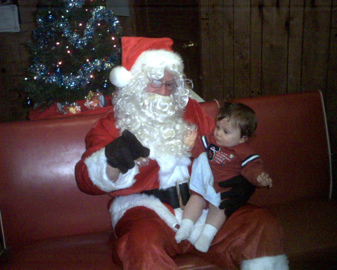 Thomas and Santa 2