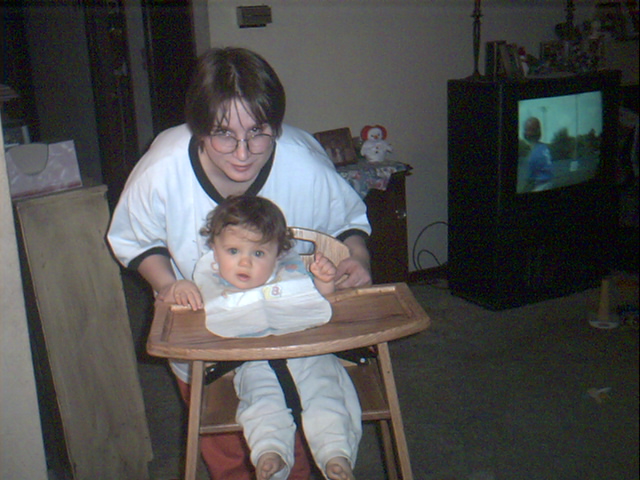 Thomas in High Chair