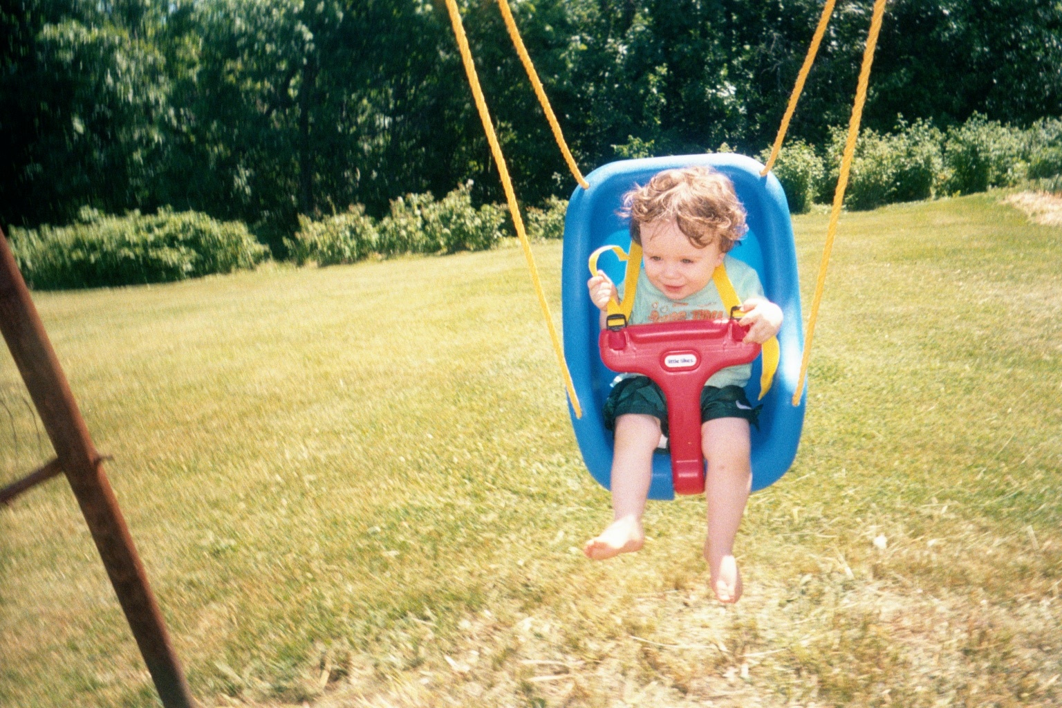 Thomas in the Swing