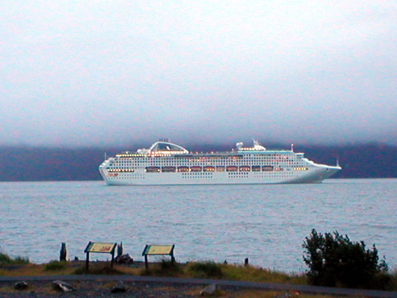 Cruise Ship Leaving 2