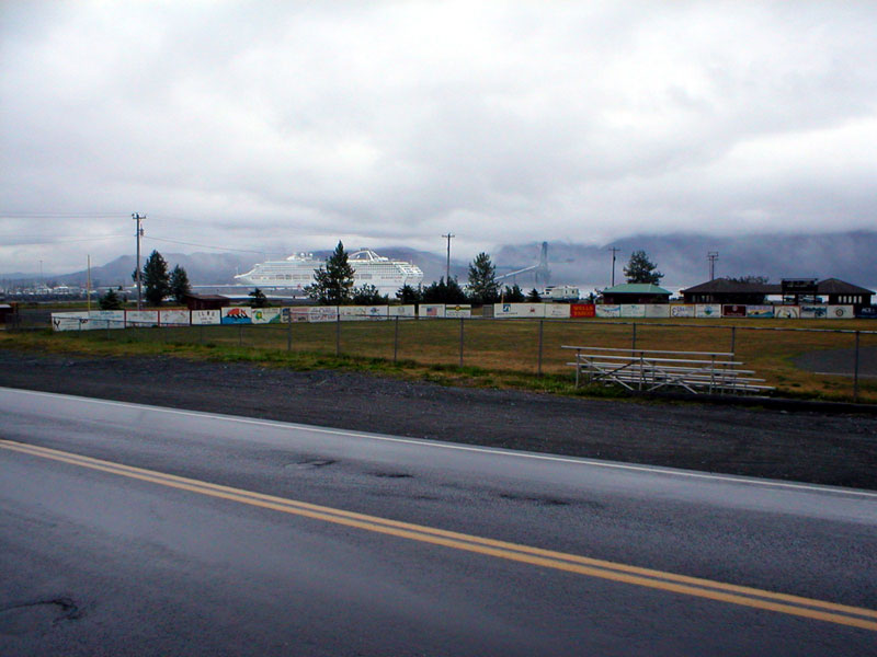 Cruise Ship in the Bay 1