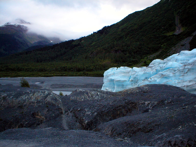 Exit Glacier from Overlook 