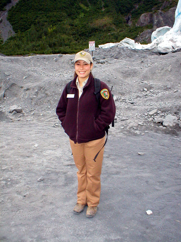 Kendall at Exit Glacier 1