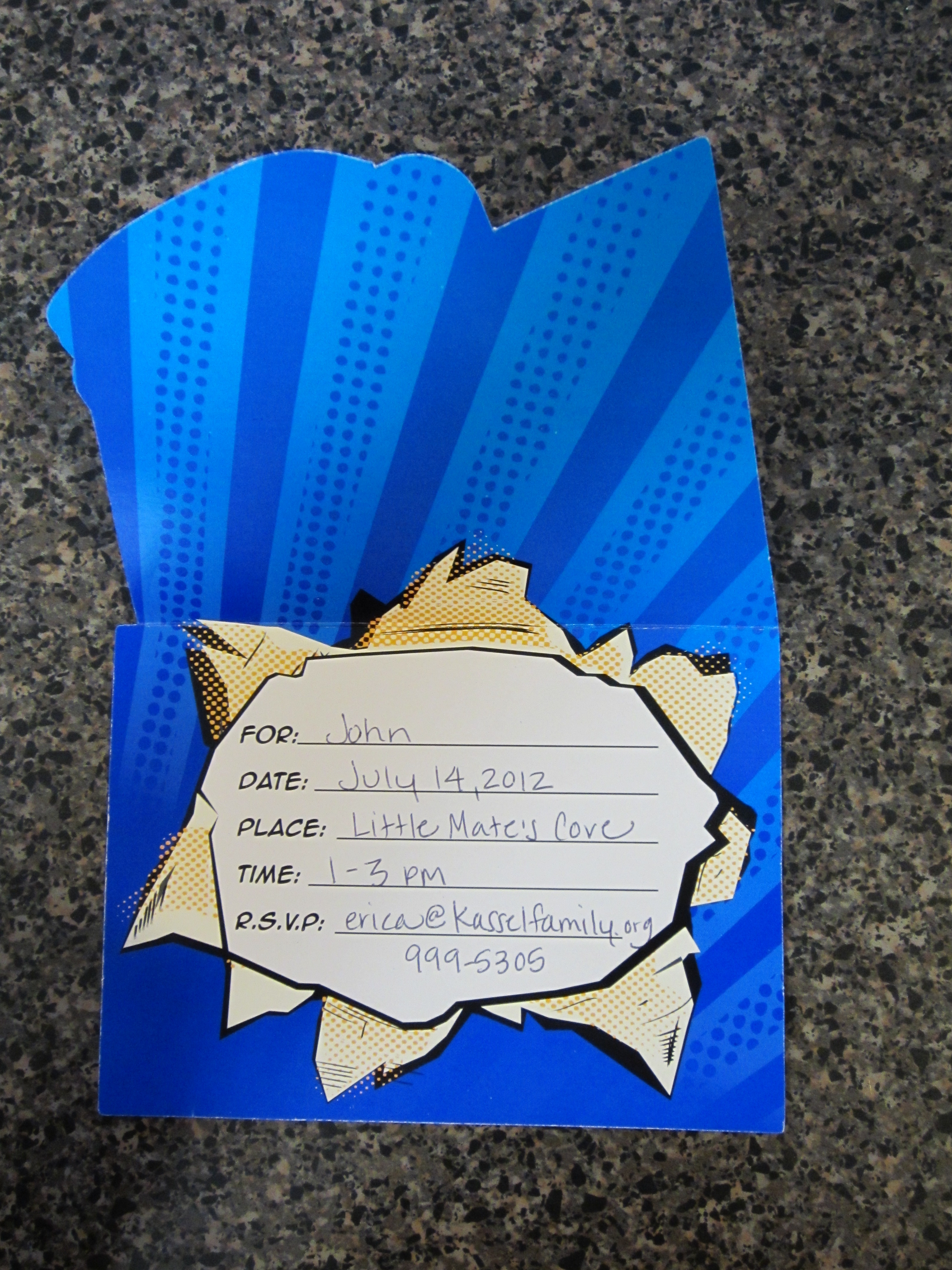 John Turns 4! (2012)