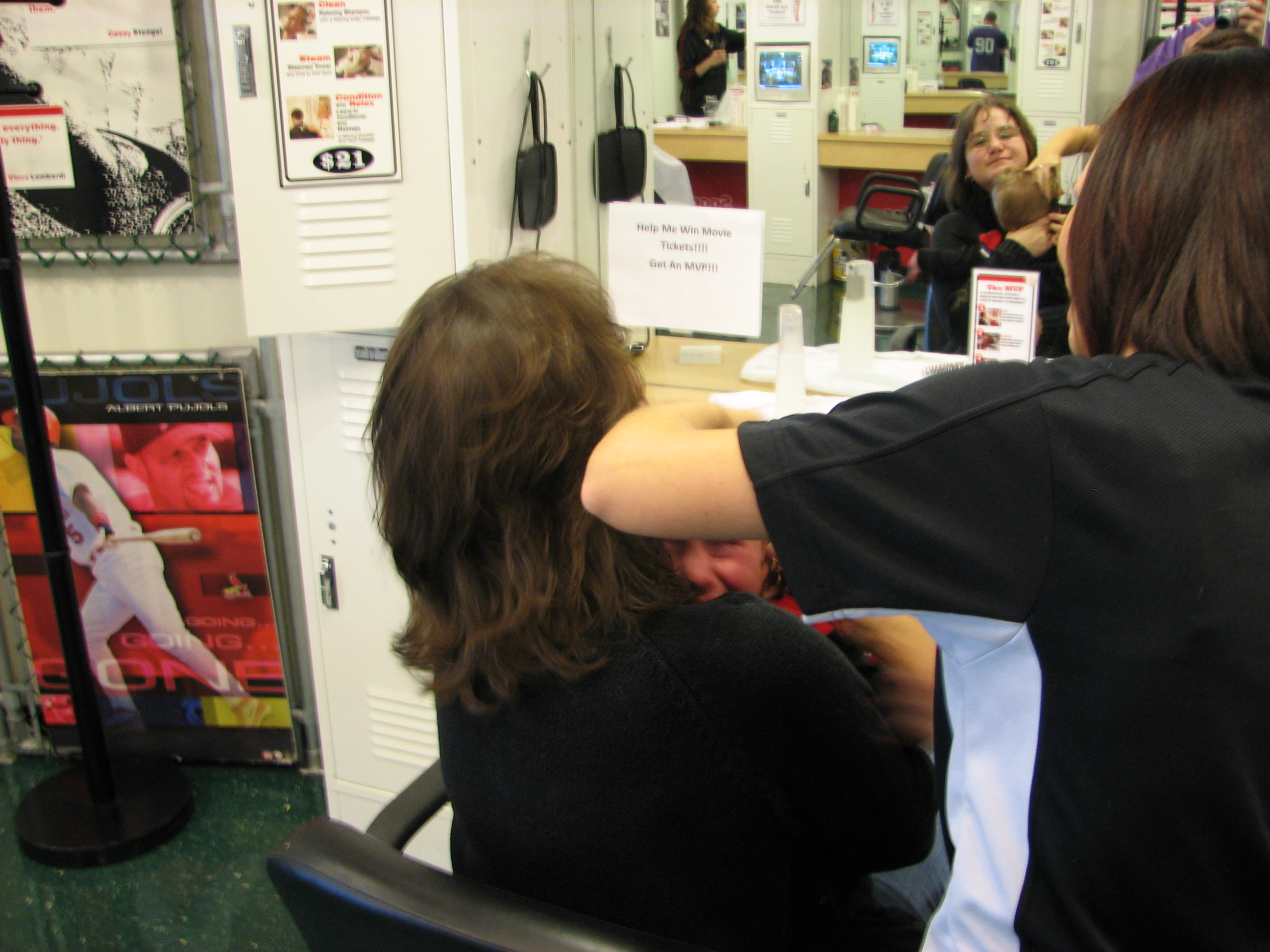 John's First Haircut