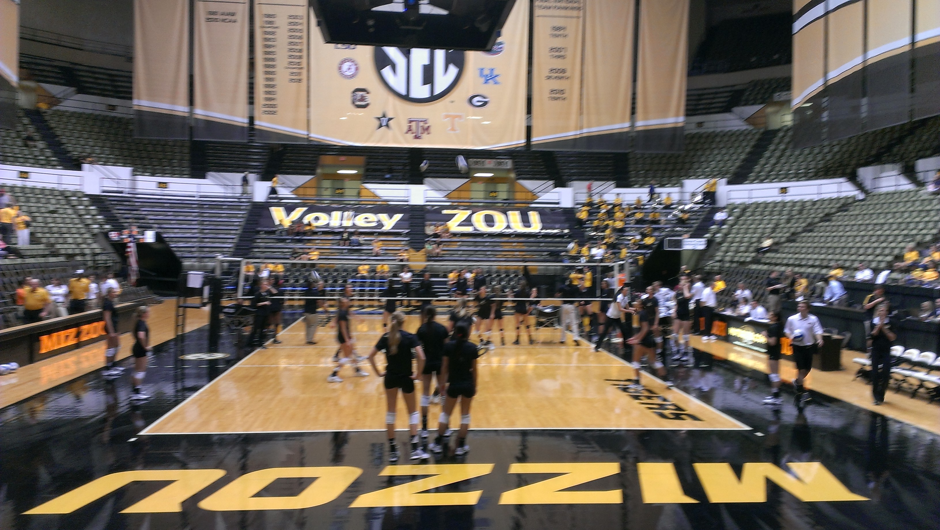 Mizzou Volleyball Game