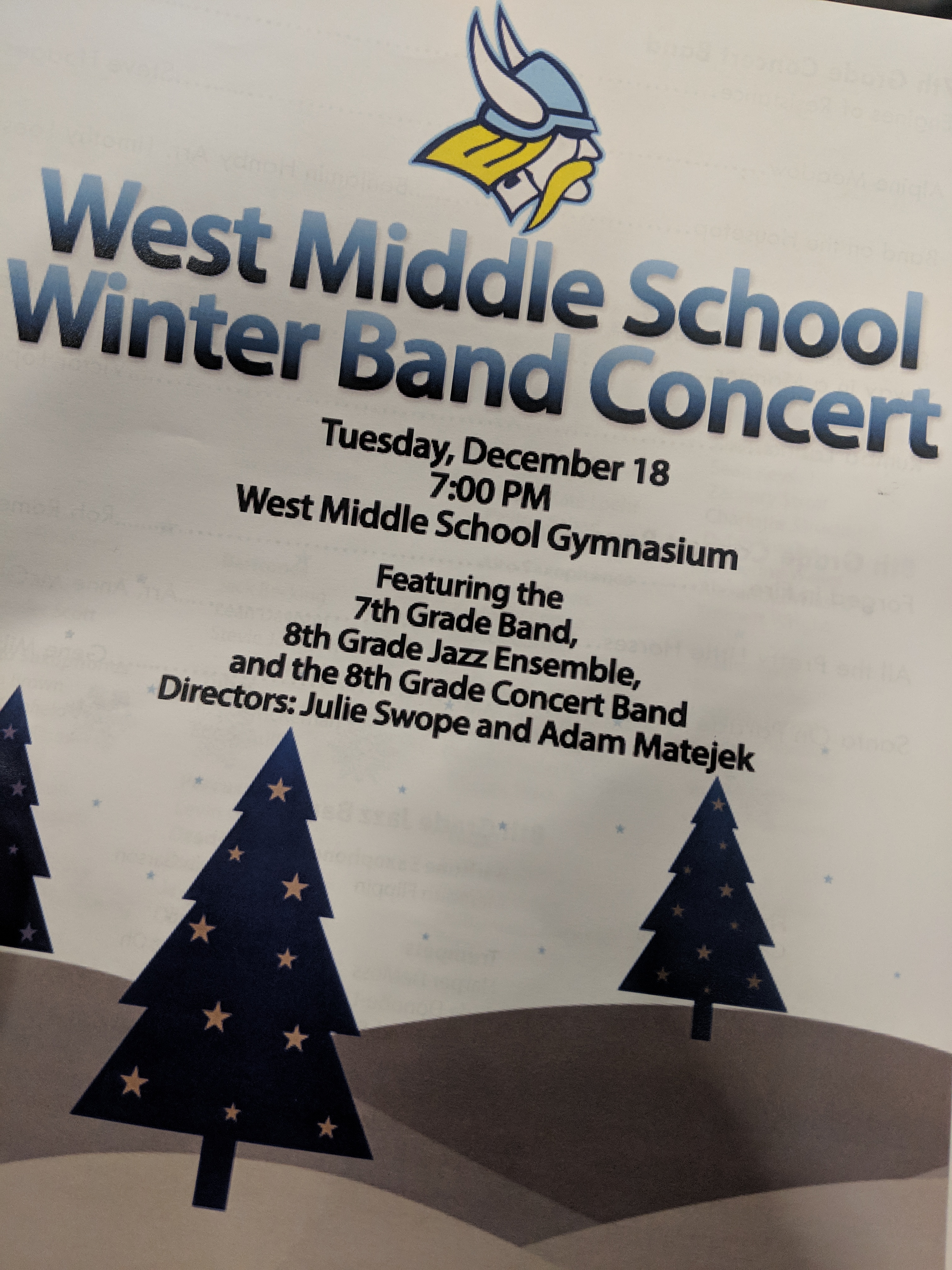 Laura's Winter Band Concert