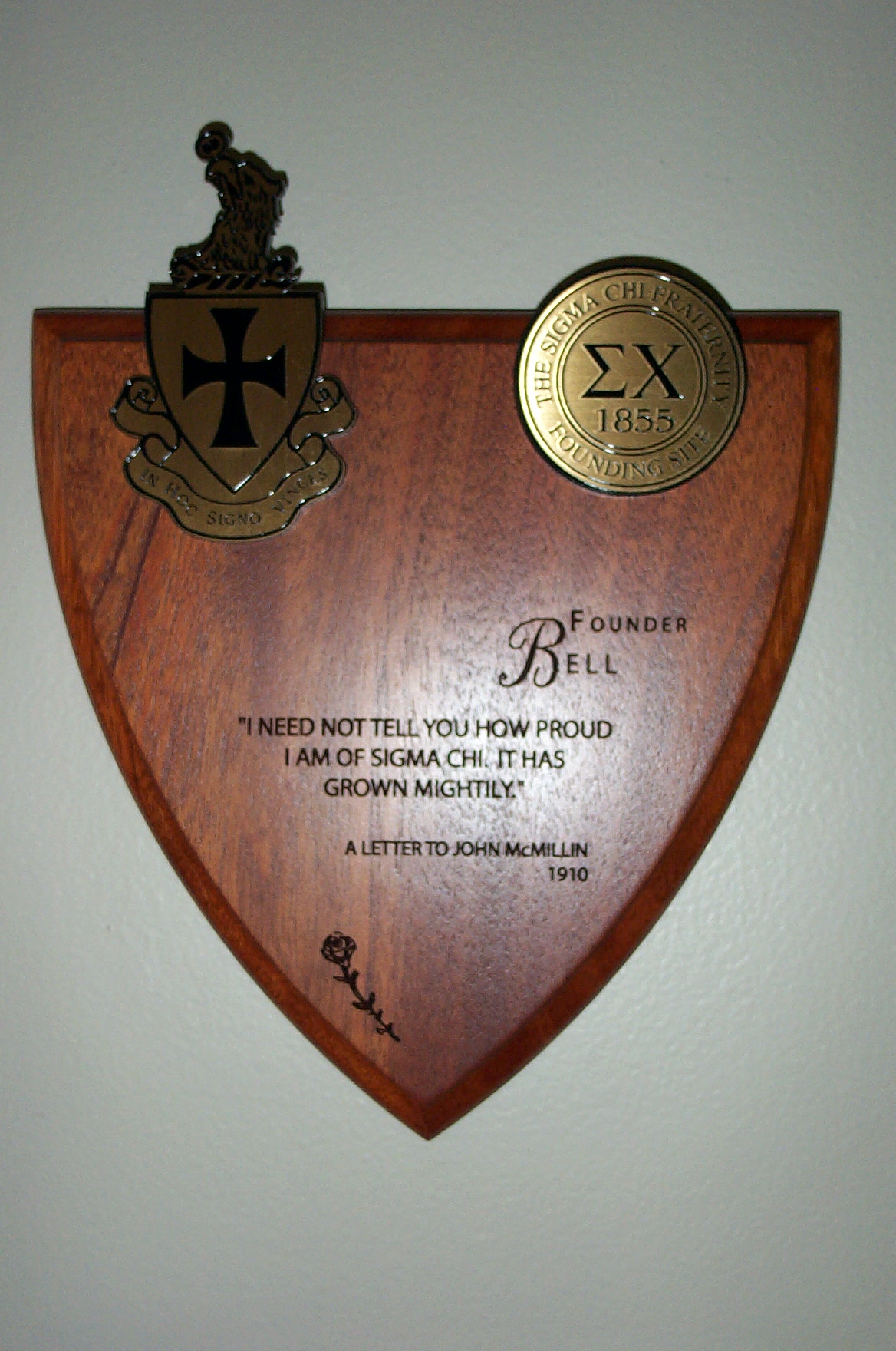 Bell Plaque