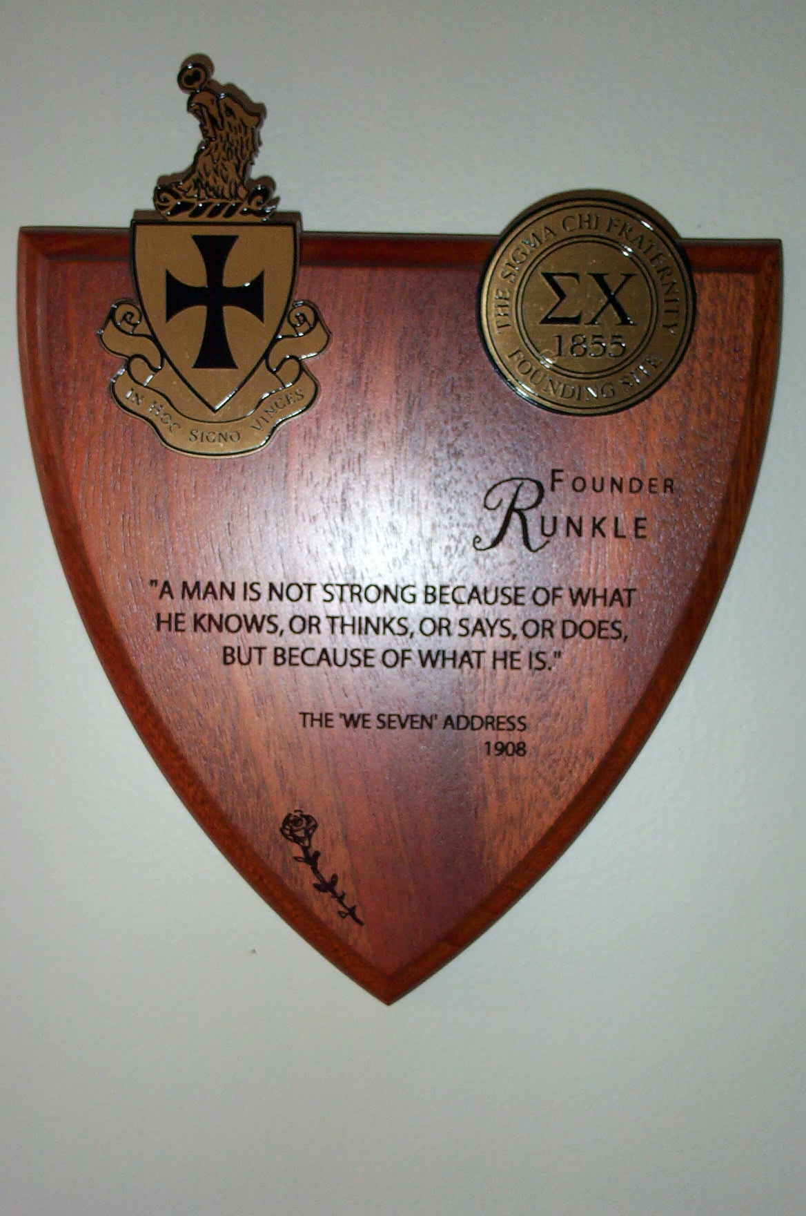 Runkle Plaque