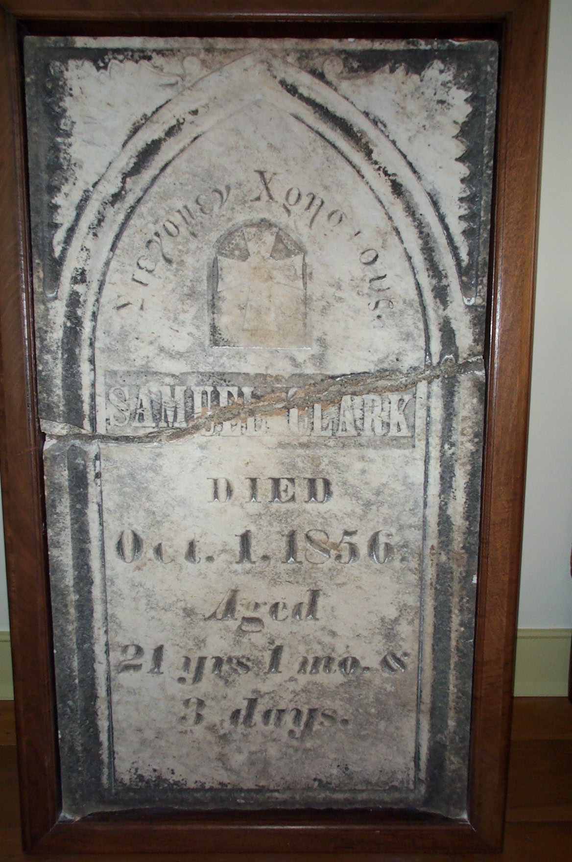 Samuel Clark Headstone