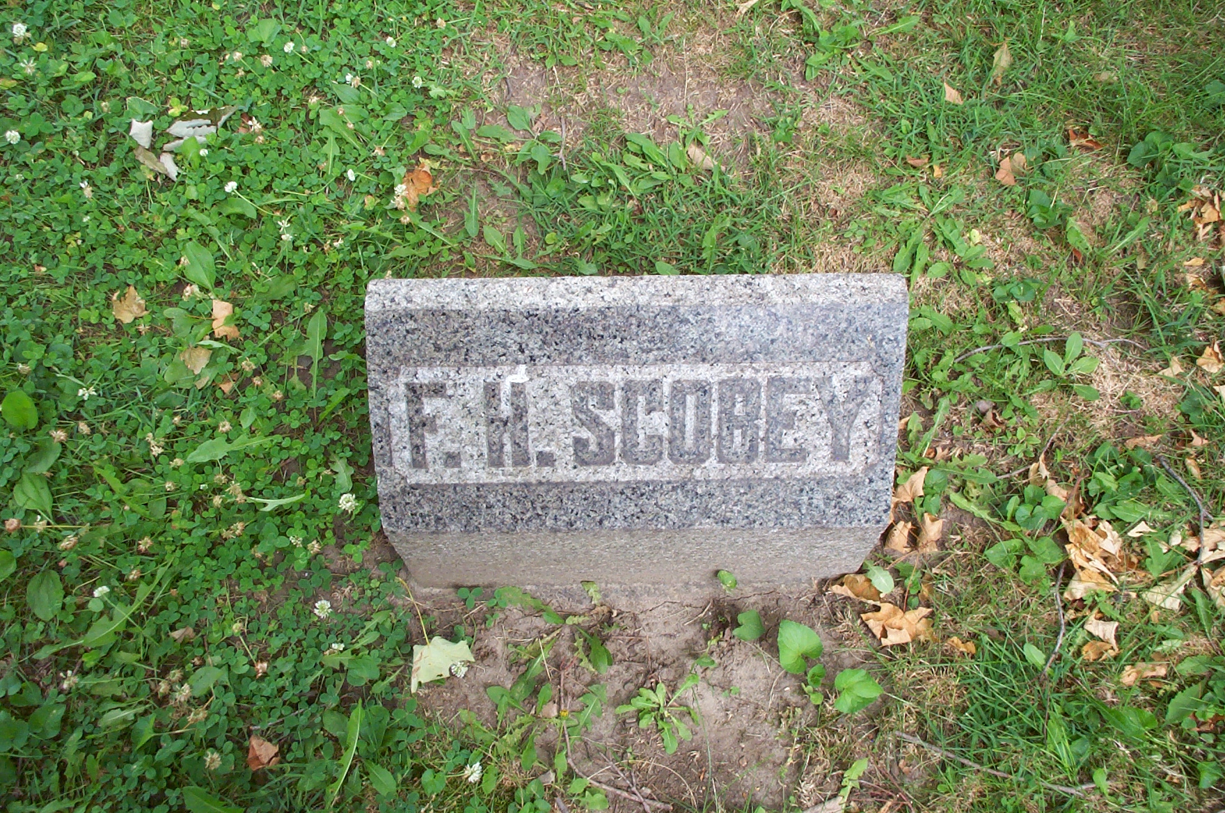 Scobey Headstone